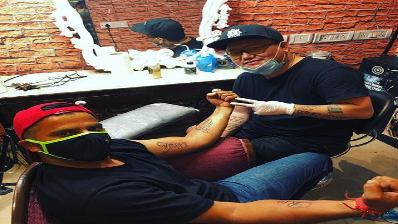 Share 86+ about suresh raina tattoo best .vn
