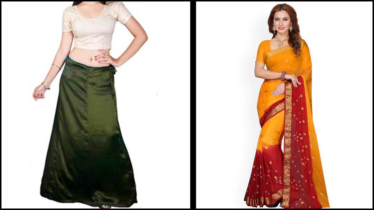 साड़ी के लिए पेटीकोट चुनते समय ध्यान रखें ये टिप्स | fashion tips perfect  petticoat to wear saree drape tips - News Nation