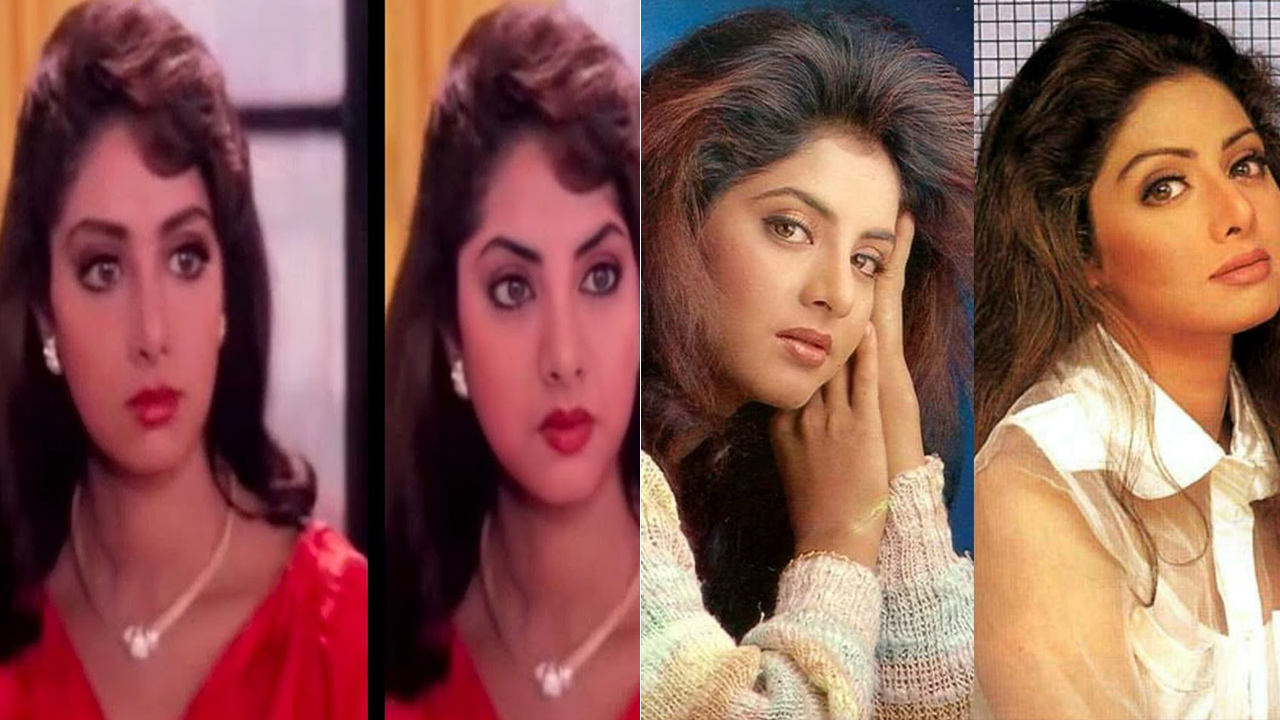 Divya Bharti And Sridevi Both Had A Scary Connection A Strange Incident