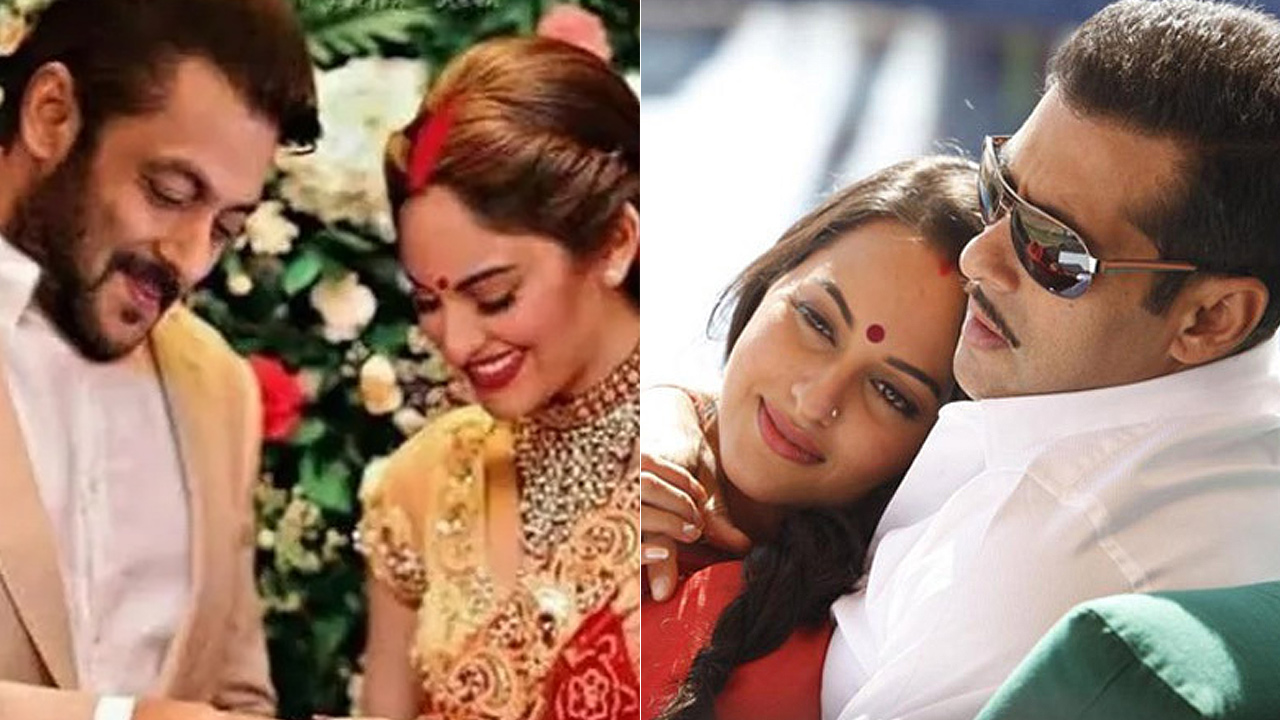 सोनाक्षी सिन्हा ने अपनी और सलमान खान की शादी पर दिया बड़ा बयान, वायरल हुई  तस्वीरें Sonakshi Sinha made a big statement on her and Salman Khan  marriage pictures went viral -